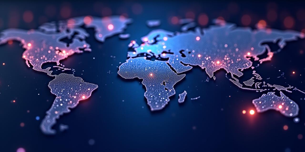 Secure digital logistics network visualization